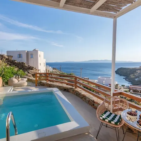 Nimare Sunset Retreat - Private Pool & Sea View * Tínos