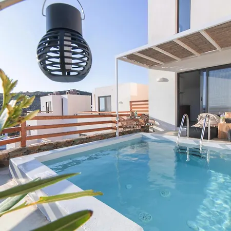 Nimare Sunset Retreat - Private Pool & Sea View * Tínos